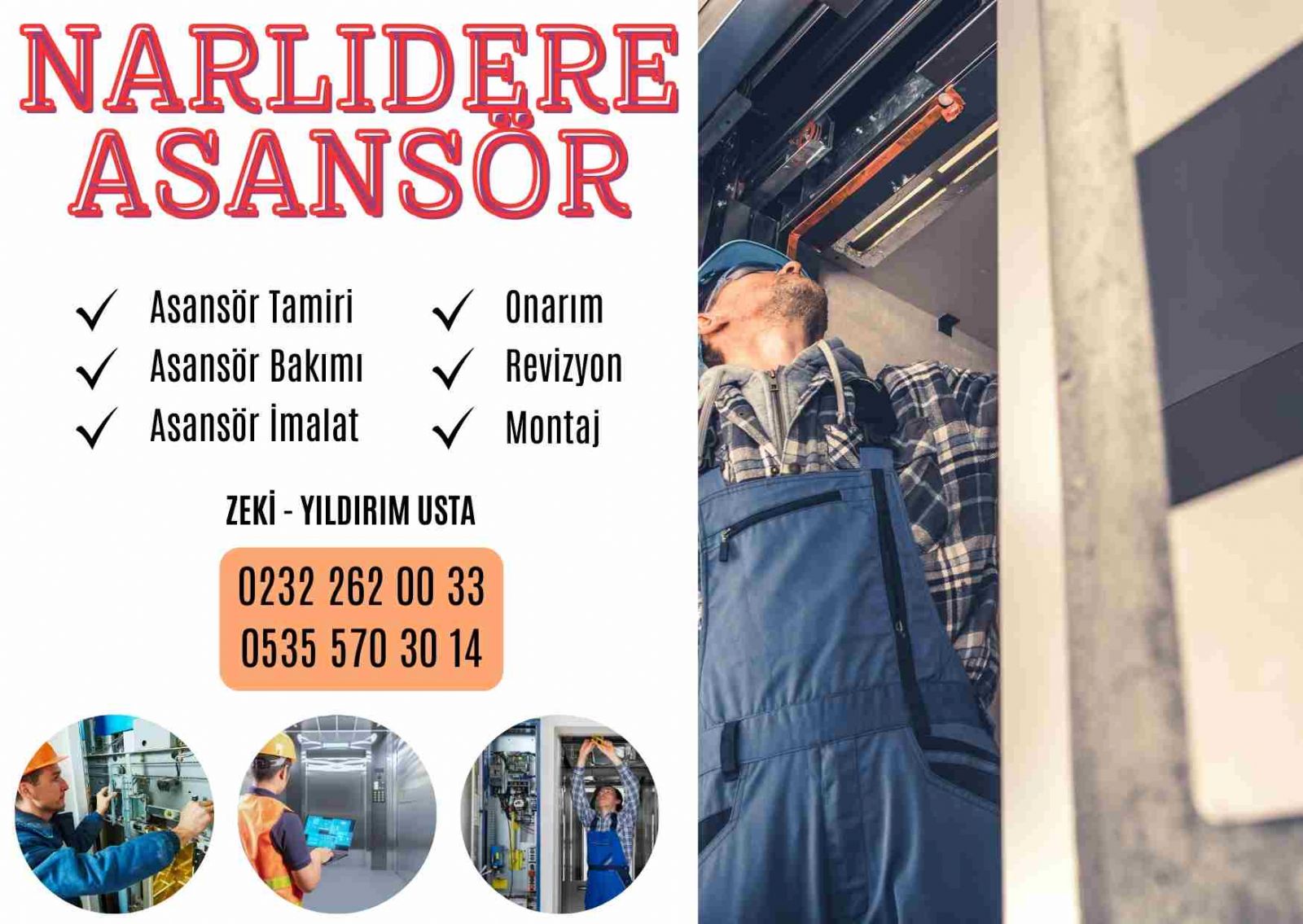 Narlıdere Asansör Tamiri
